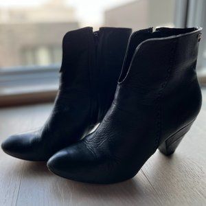 Black booties made in Colombia (size 8.5/9 women's)